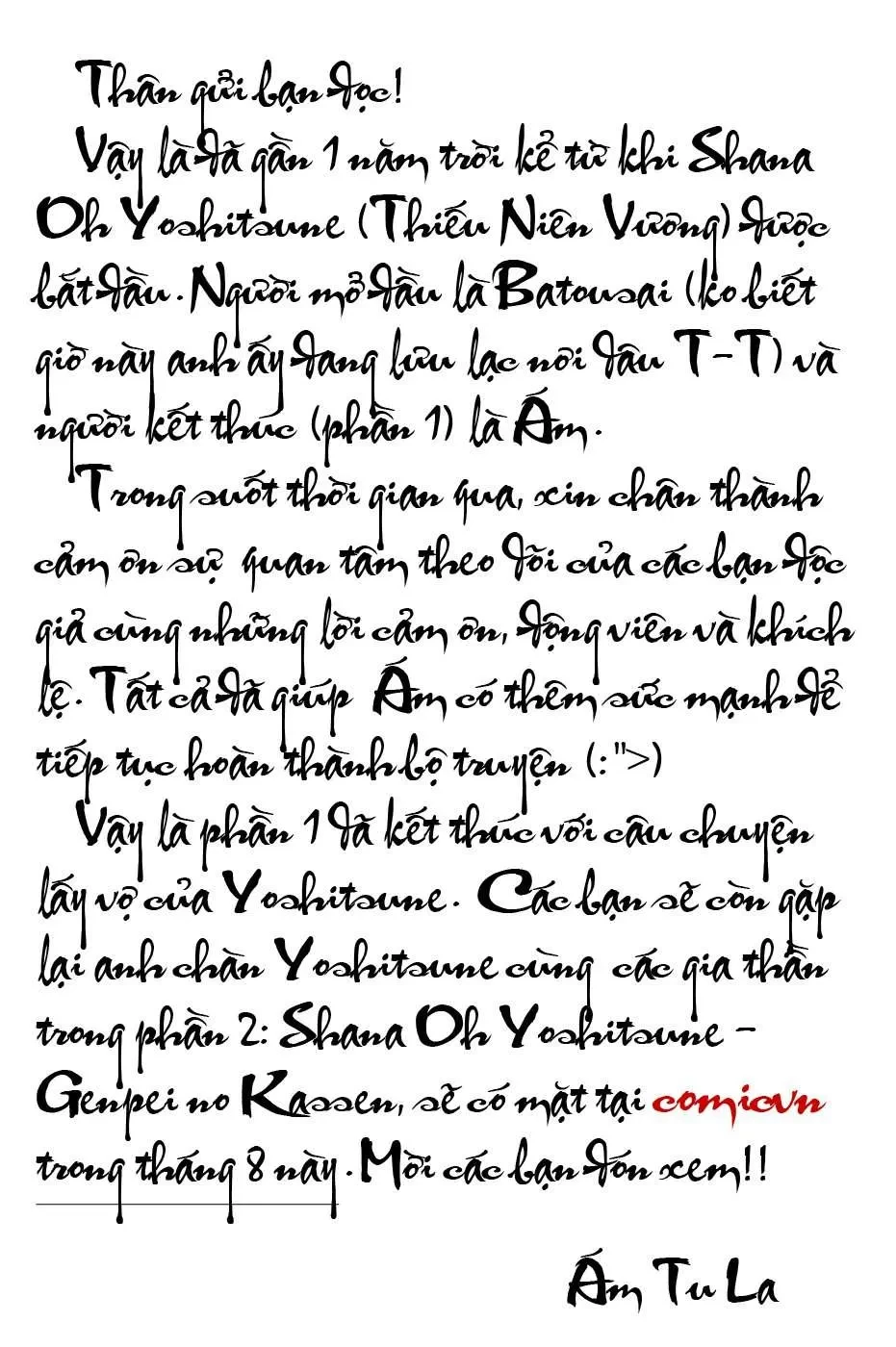 Shana Oh Yoshitsune (Ss1) Chapter 78 - 66