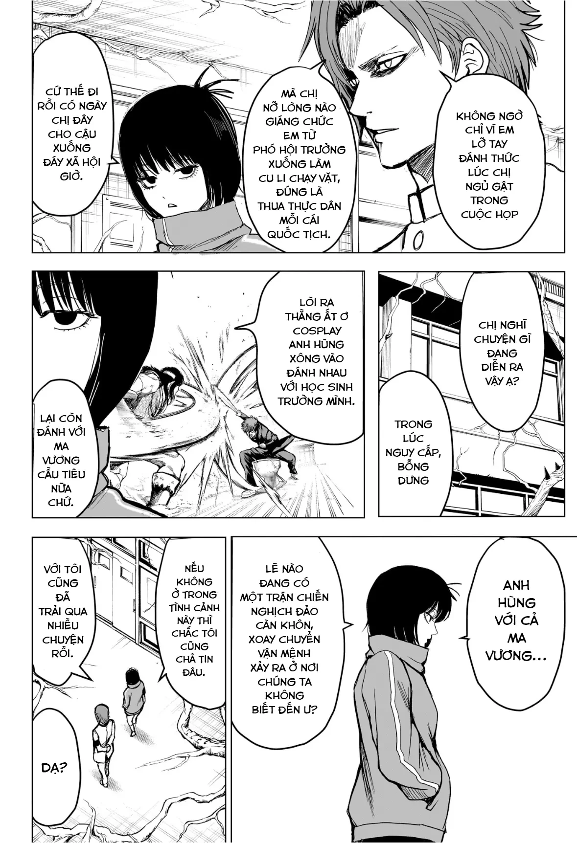 Tổ Đội Hủy Diệt Anh Hùng Lớp 2B Chapter  5 - 17