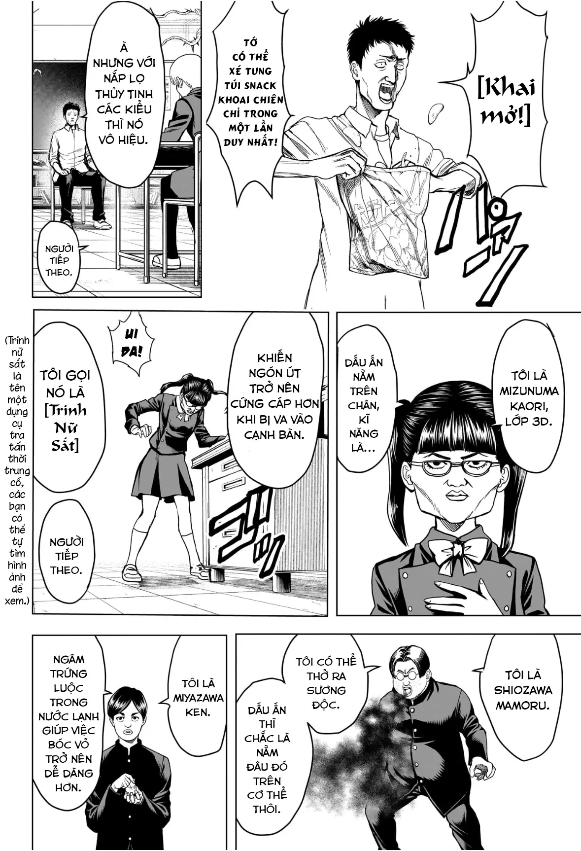 Tổ Đội Hủy Diệt Anh Hùng Lớp 2B Chapter  8 - 9