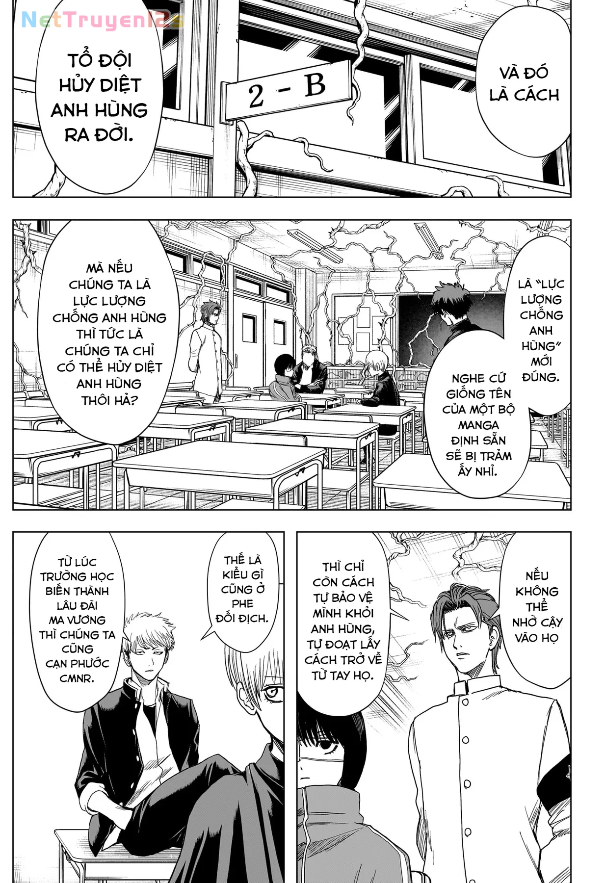 Tổ Đội Hủy Diệt Anh Hùng Lớp 2B Chapter  11 - 12