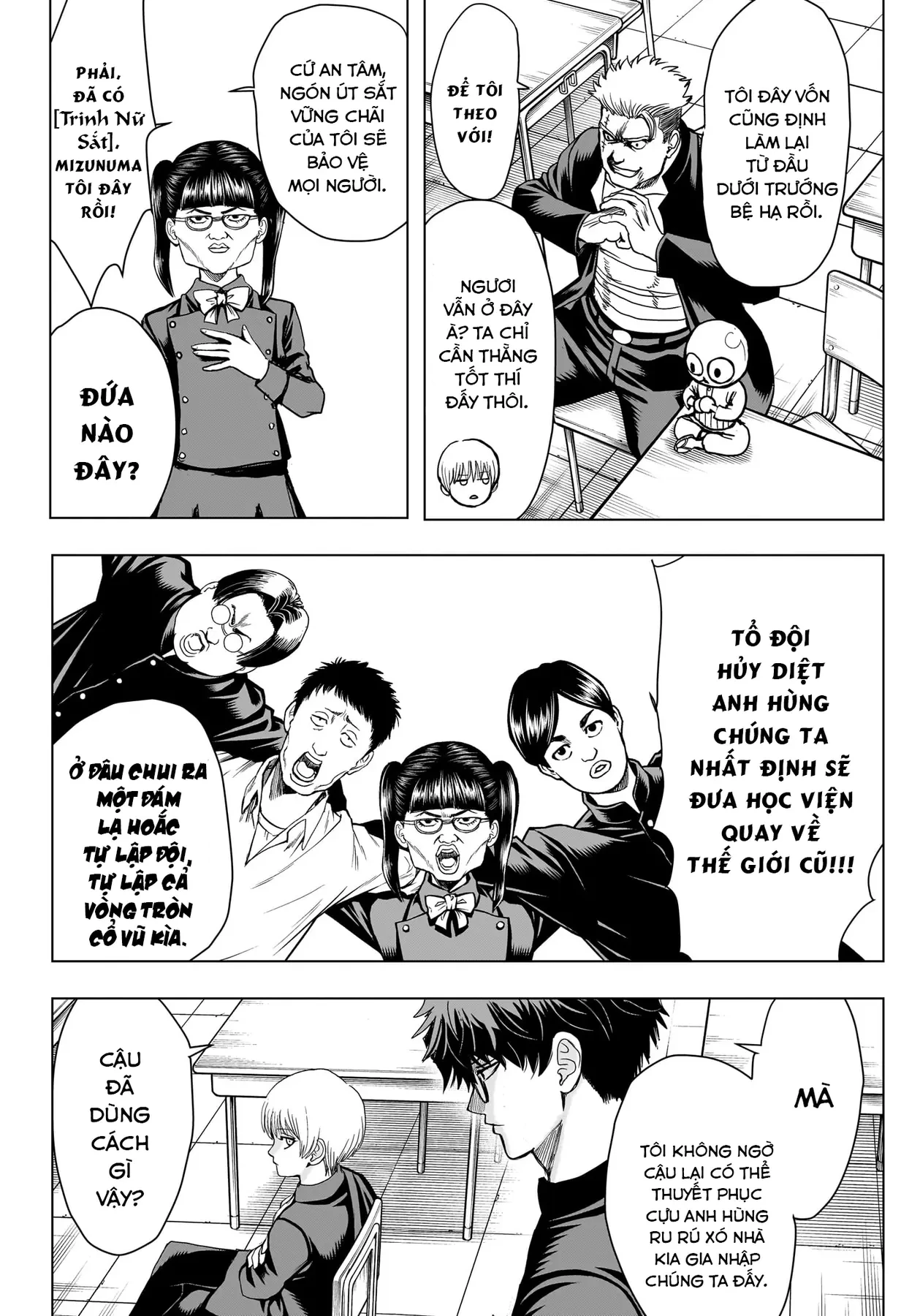 Tổ Đội Hủy Diệt Anh Hùng Lớp 2B Chapter  11 - 13