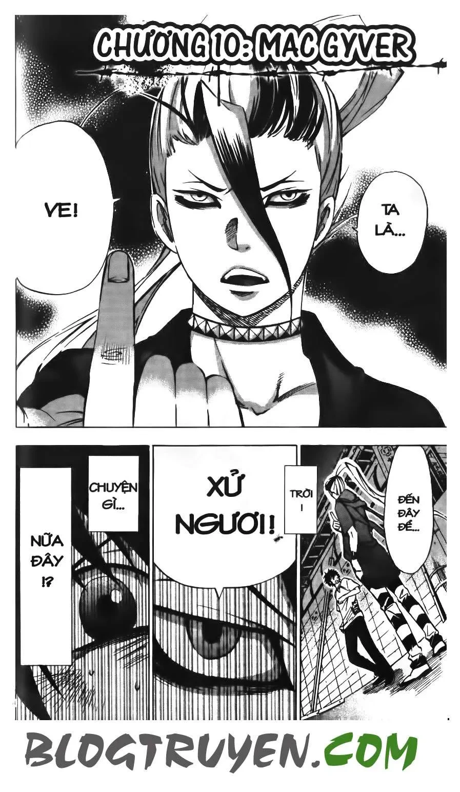 Maoh Juvenile Remix Chapter 10 - 4