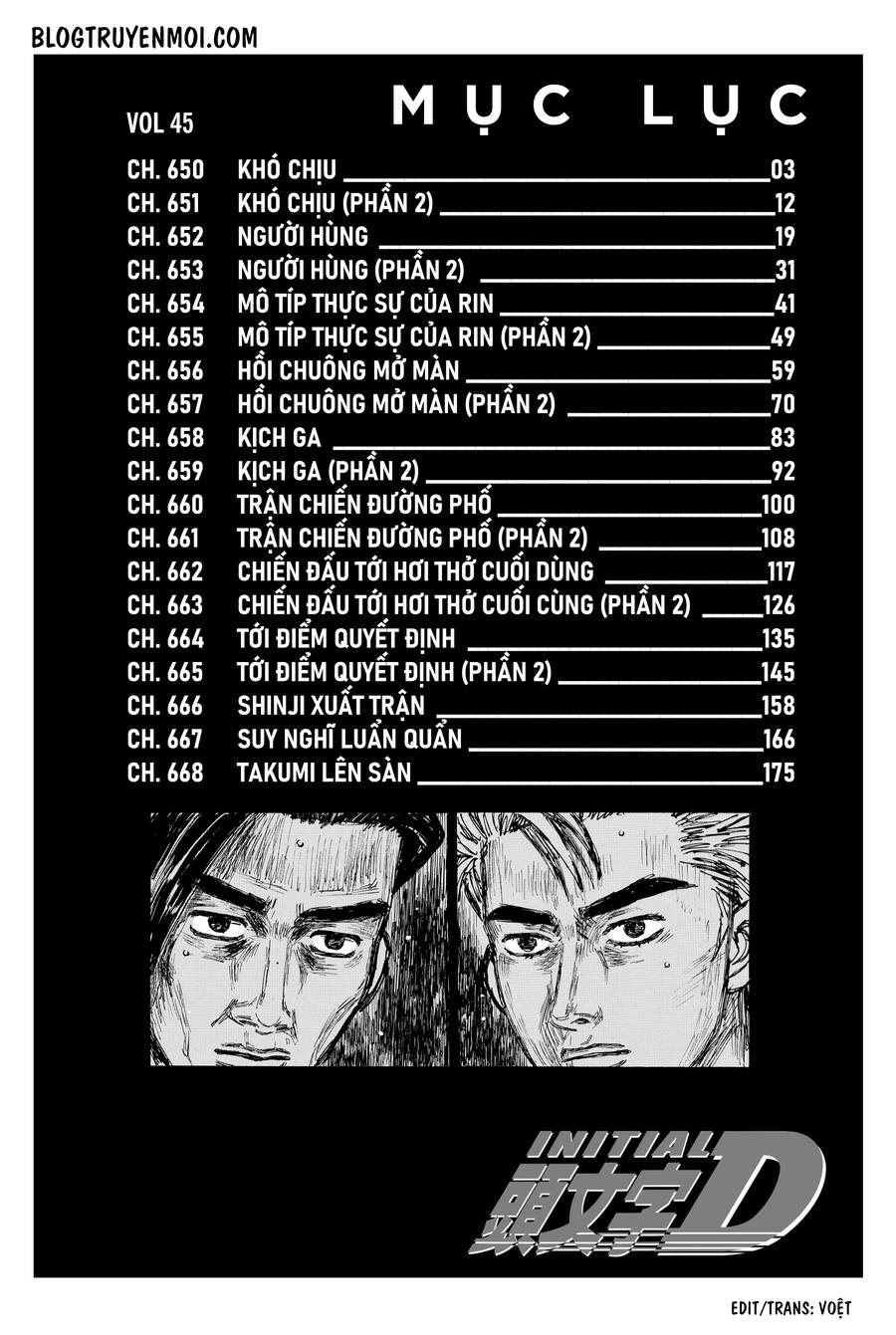 Initial D Chapter 650 - 10