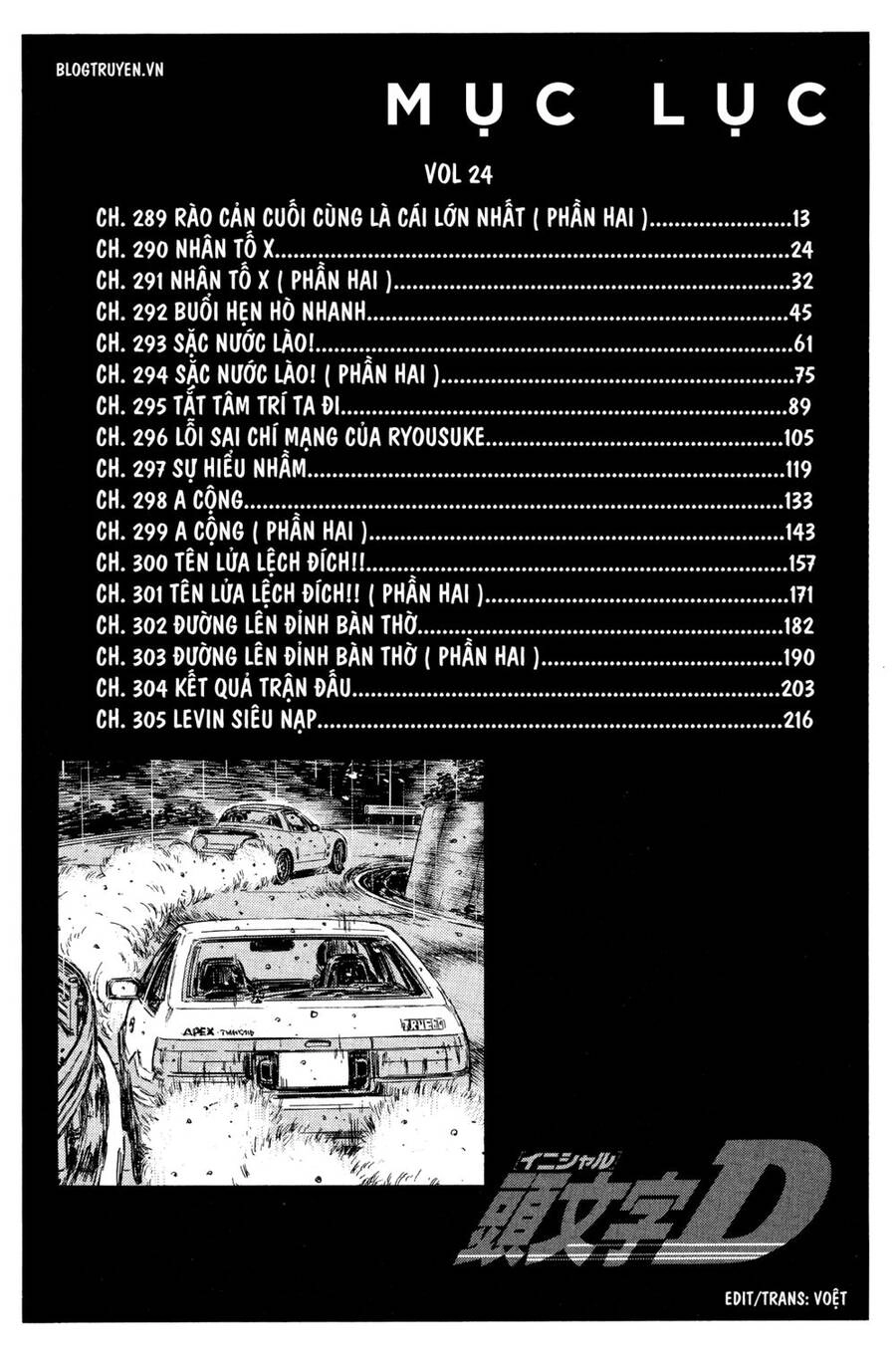 Initial D Chapter 289 - 11