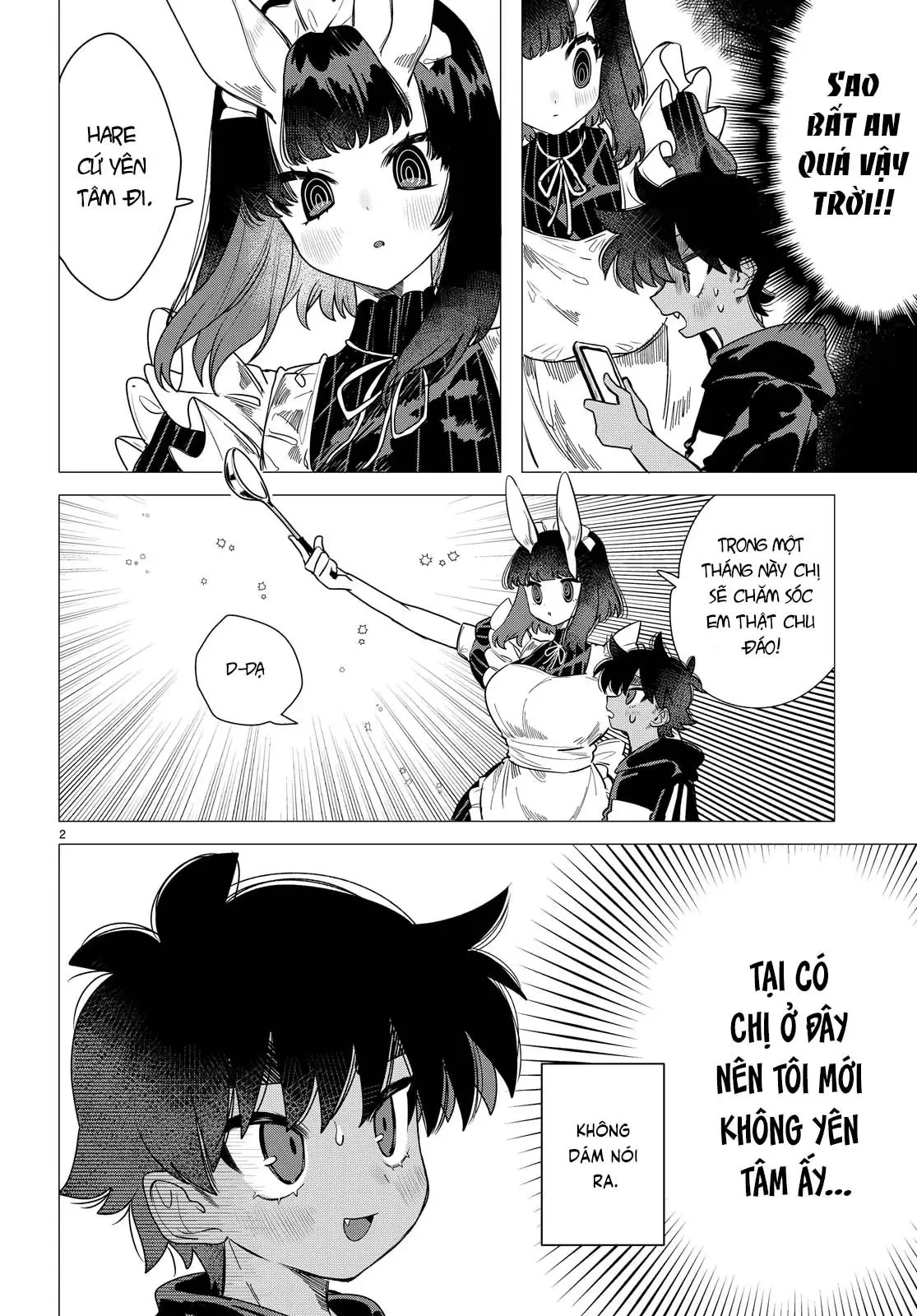 Hare-Kun Và Chị Hầu Gái Thỏ Chapter  2 - 3