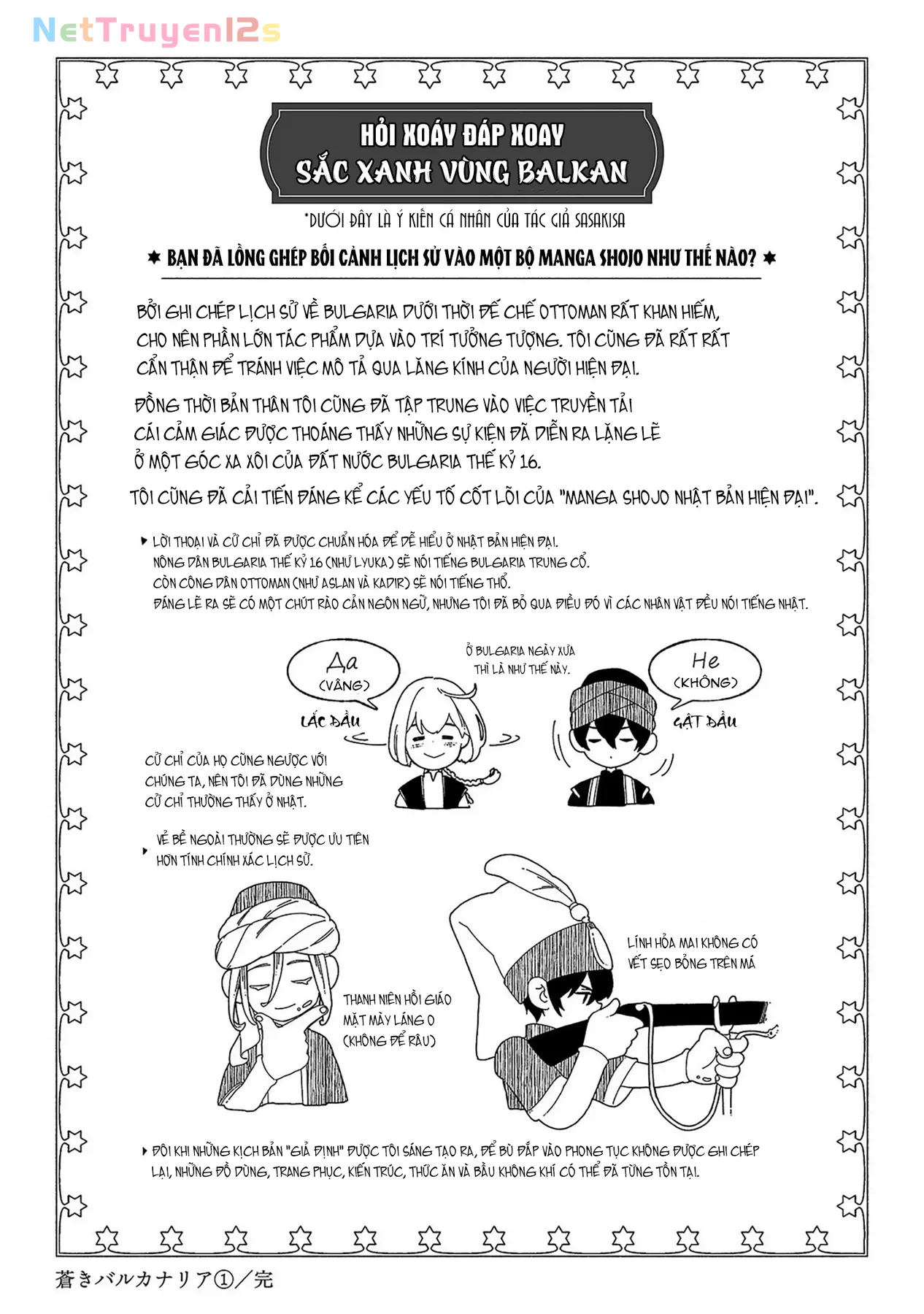 Sắc xanh vùng Balkan Chapter 5 - 32