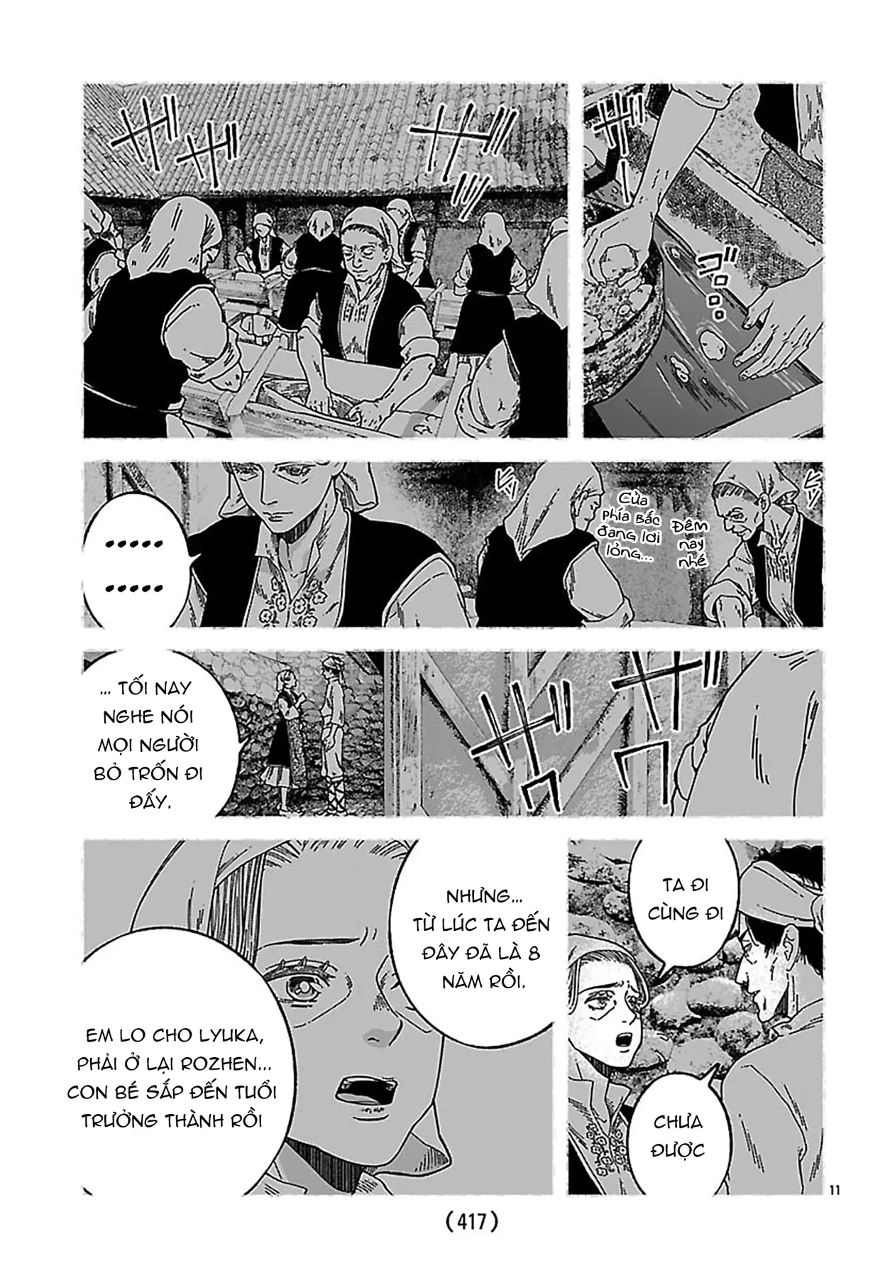 Sắc xanh vùng Balkan Chapter  10 - 12