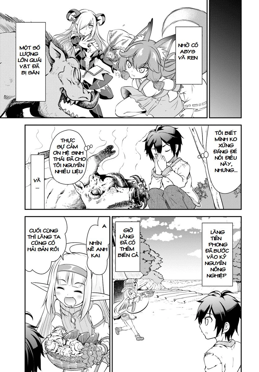 Tenohira Kaitaku Mura De Isekai Kenkokuki: Fueteku Yome-Tachi To Nonbiri Mujintou Life Chapter 9 - 8