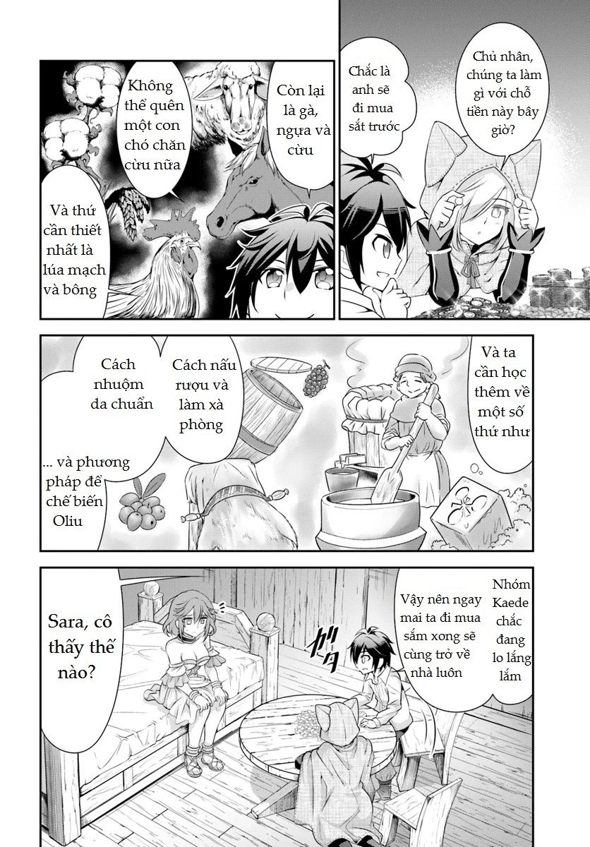 Tenohira Kaitaku Mura De Isekai Kenkokuki: Fueteku Yome-Tachi To Nonbiri Mujintou Life Chapter 12 - 5