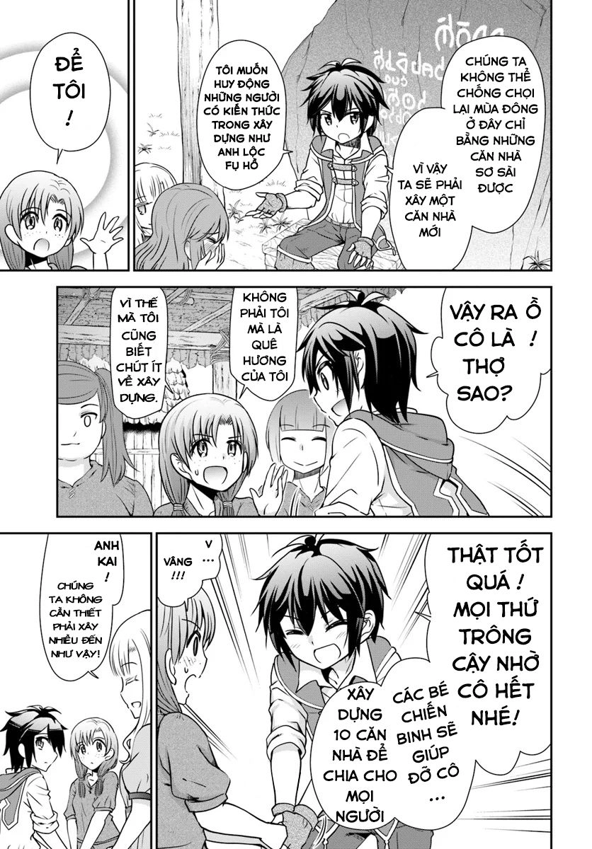 Tenohira Kaitaku Mura De Isekai Kenkokuki: Fueteku Yome-Tachi To Nonbiri Mujintou Life Chapter 17 - 13