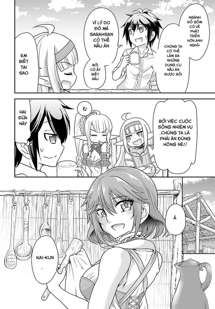 Tenohira Kaitaku Mura De Isekai Kenkokuki: Fueteku Yome-Tachi To Nonbiri Mujintou Life Chapter 19.1 - 9