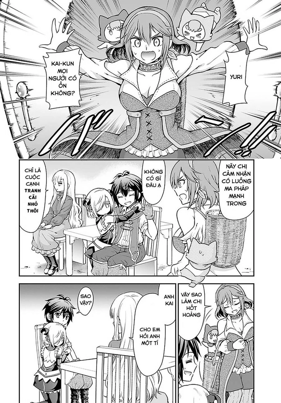 Tenohira Kaitaku Mura De Isekai Kenkokuki: Fueteku Yome-Tachi To Nonbiri Mujintou Life Chapter 22.1 - 15