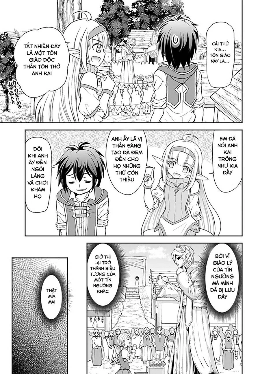 Tenohira Kaitaku Mura De Isekai Kenkokuki: Fueteku Yome-Tachi To Nonbiri Mujintou Life Chapter 23.4 - 3