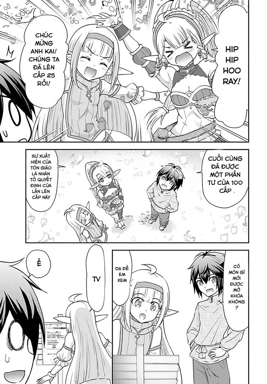 Tenohira Kaitaku Mura De Isekai Kenkokuki: Fueteku Yome-Tachi To Nonbiri Mujintou Life Chapter 23.4 - 9