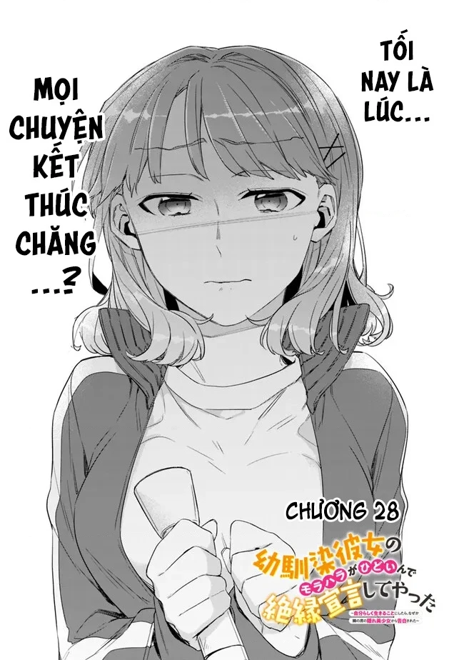 Osananajimi Kanojo no Morahara ga Hidoin de Zetsuen Sengen shite Yatta Chapter 28 - 3