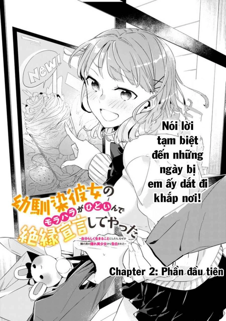 Osananajimi Kanojo no Morahara ga Hidoin de Zetsuen Sengen shite Yatta Chapter 2.1 - 1