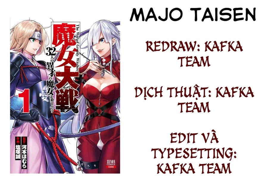 Majo Taisen - The War Of Greedy Witches Chapter 4 - 1