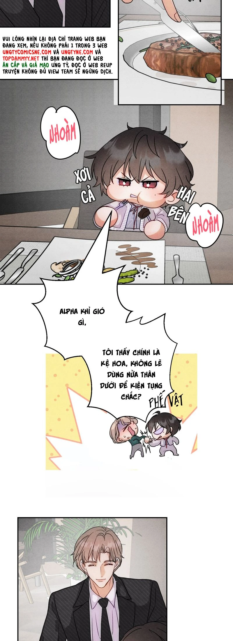Xuyên Thành Con Ngỗng Vàng Của Đại Lão Alpha Chapter 14 - 4