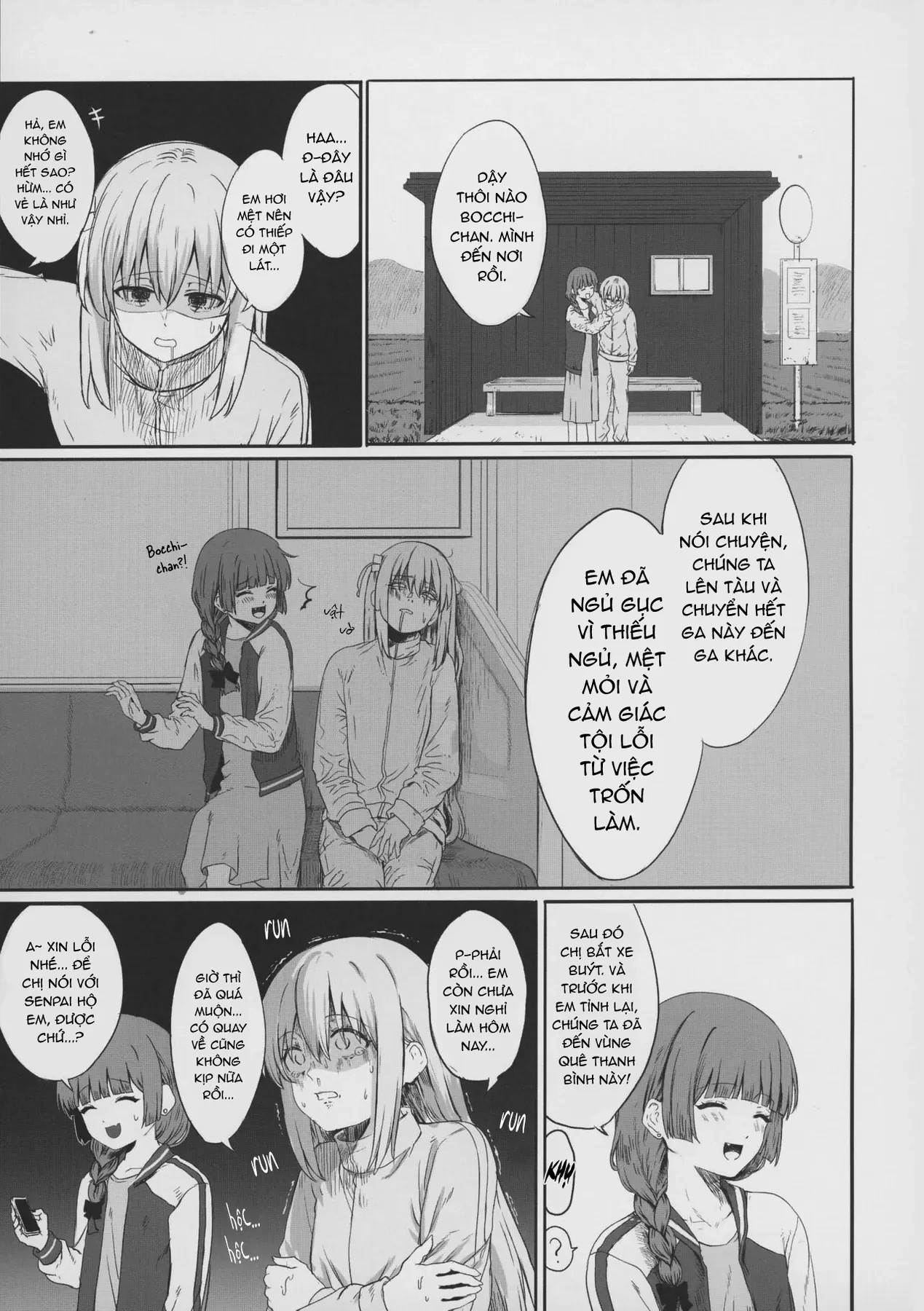 Đưa nhau đi trốn [BTR doujinshi] Oneshot - 6