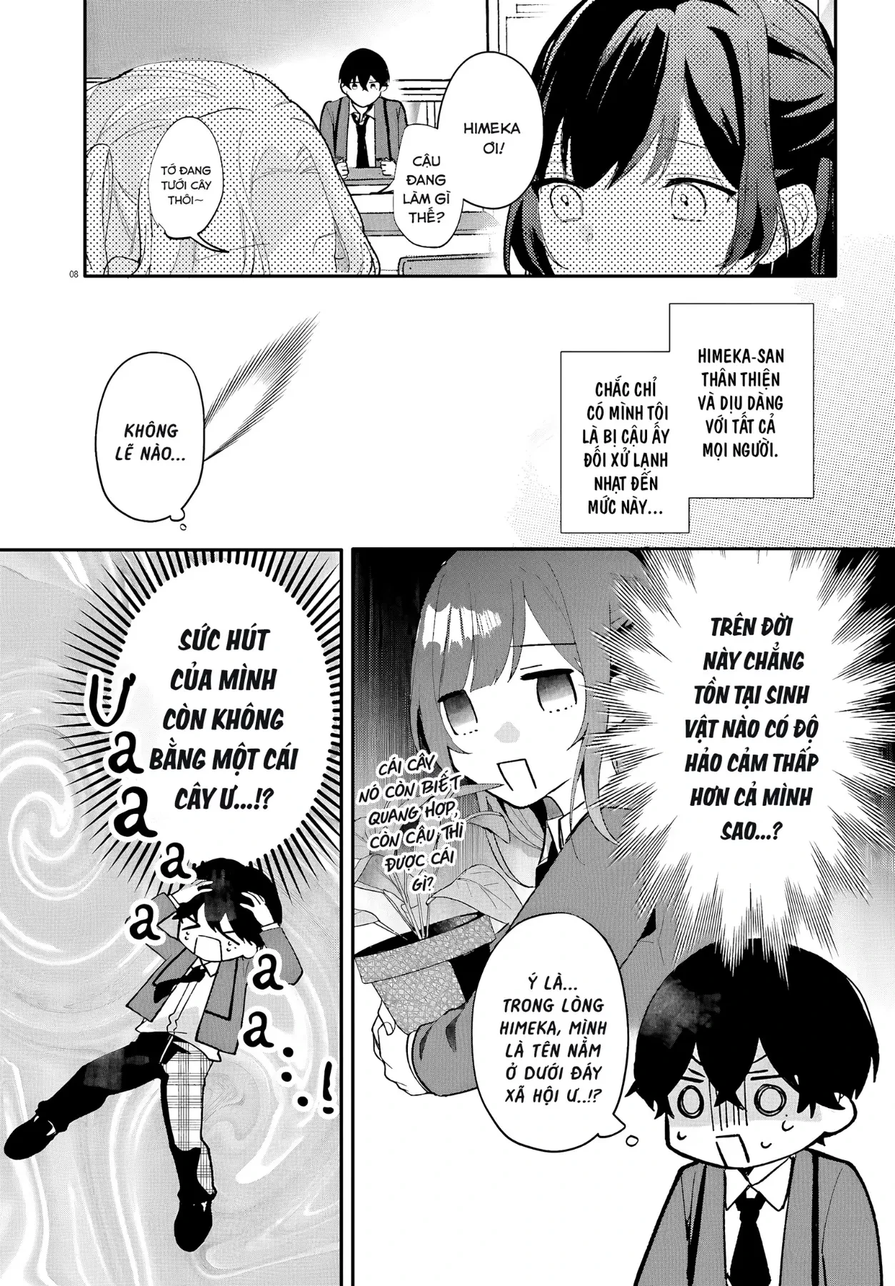 Cô hầu gái nhà tôi trông giống hệt cô bạn tôi thích ở trong lớp Chapter  1 - 8