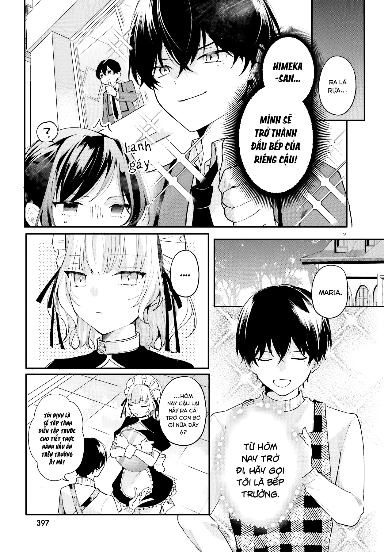 Cô hầu gái nhà tôi trông giống hệt cô bạn tôi thích ở trong lớp Chapter  2 - 5