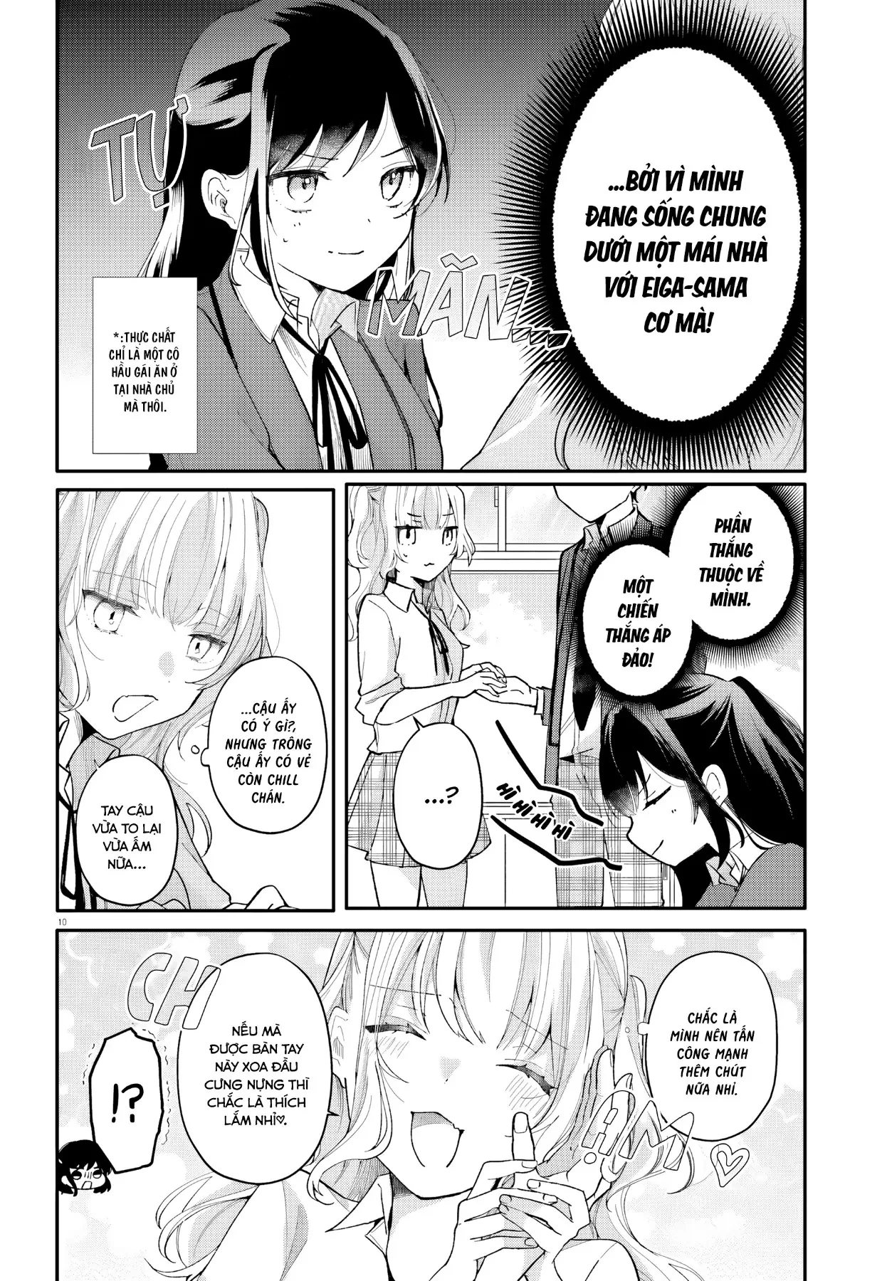 Cô hầu gái nhà tôi trông giống hệt cô bạn tôi thích ở trong lớp Chapter  3 - 10