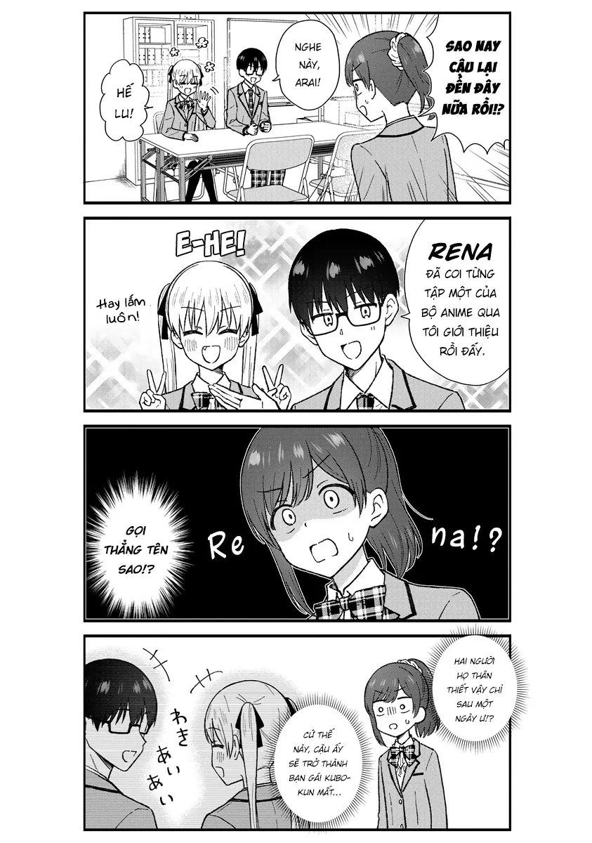 Kubo vô duyên muốn hiểu được tình yêu đời thực là như nào Chapter  3 - 5