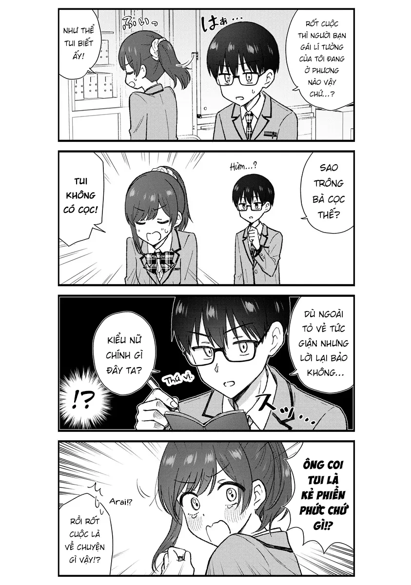 Kubo vô duyên muốn hiểu được tình yêu đời thực là như nào Chapter  3 - 9