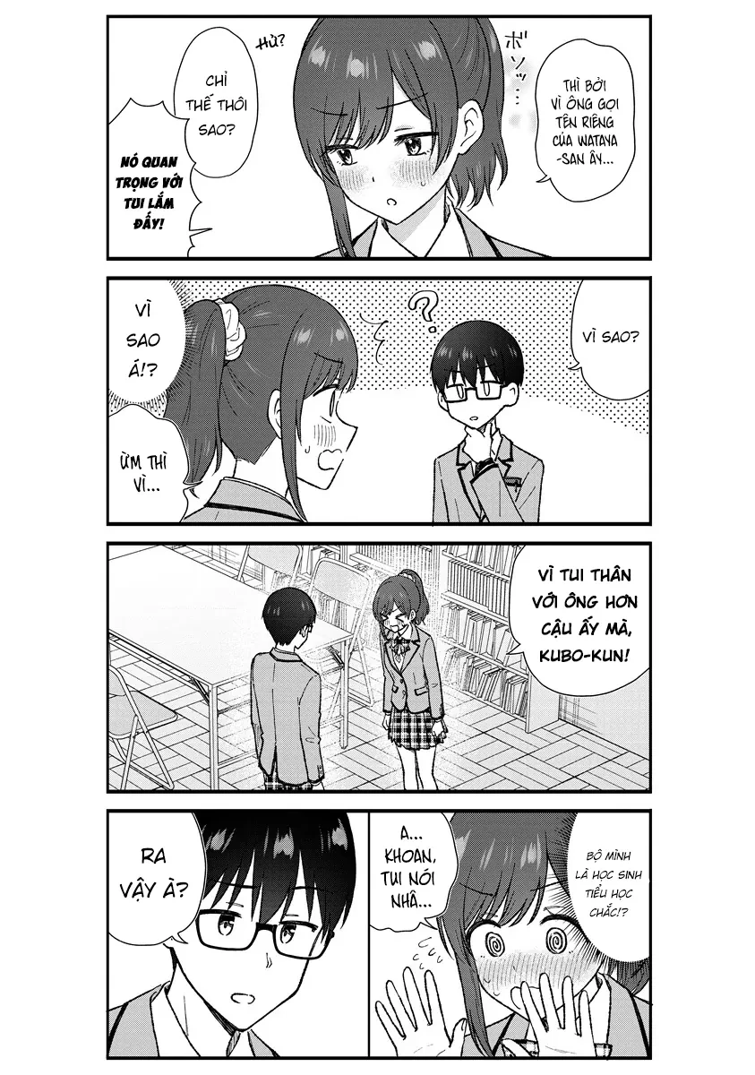 Kubo vô duyên muốn hiểu được tình yêu đời thực là như nào Chapter  3 - 11