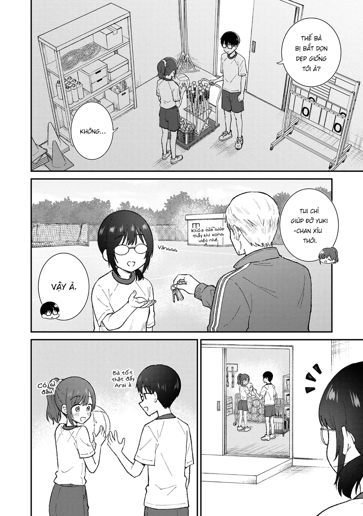 Kubo vô duyên muốn hiểu được tình yêu đời thực là như nào Chapter  4 - 3
