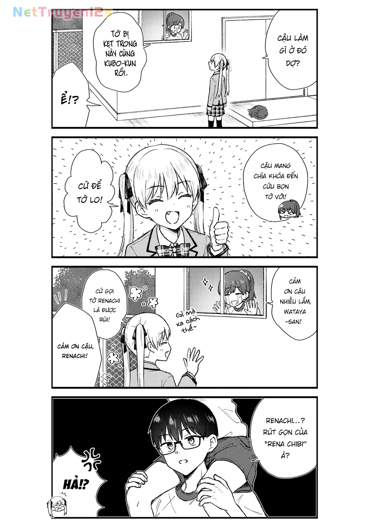Kubo vô duyên muốn hiểu được tình yêu đời thực là như nào Chapter  4 - 12