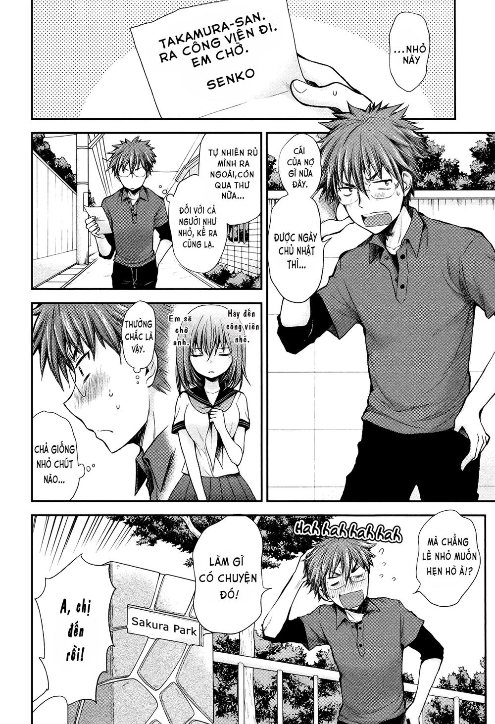 Henjo - Hen Na Joshi Kousei Amaguri Chiko Chapter 19 - 6