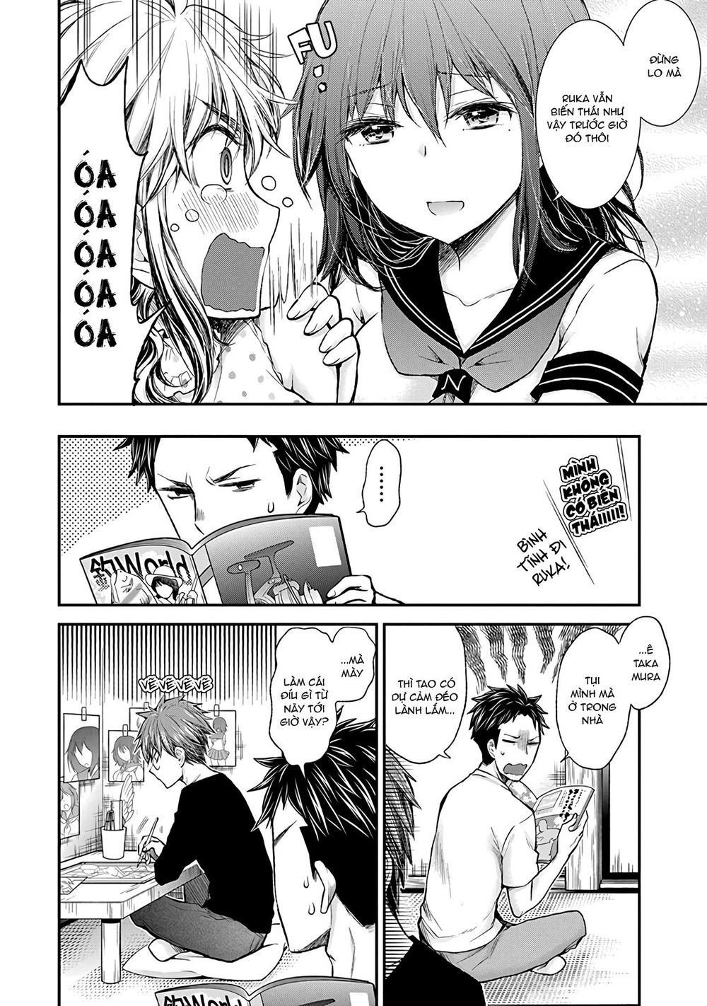 Henjo - Hen Na Joshi Kousei Amaguri Chiko Chapter 76 - 7