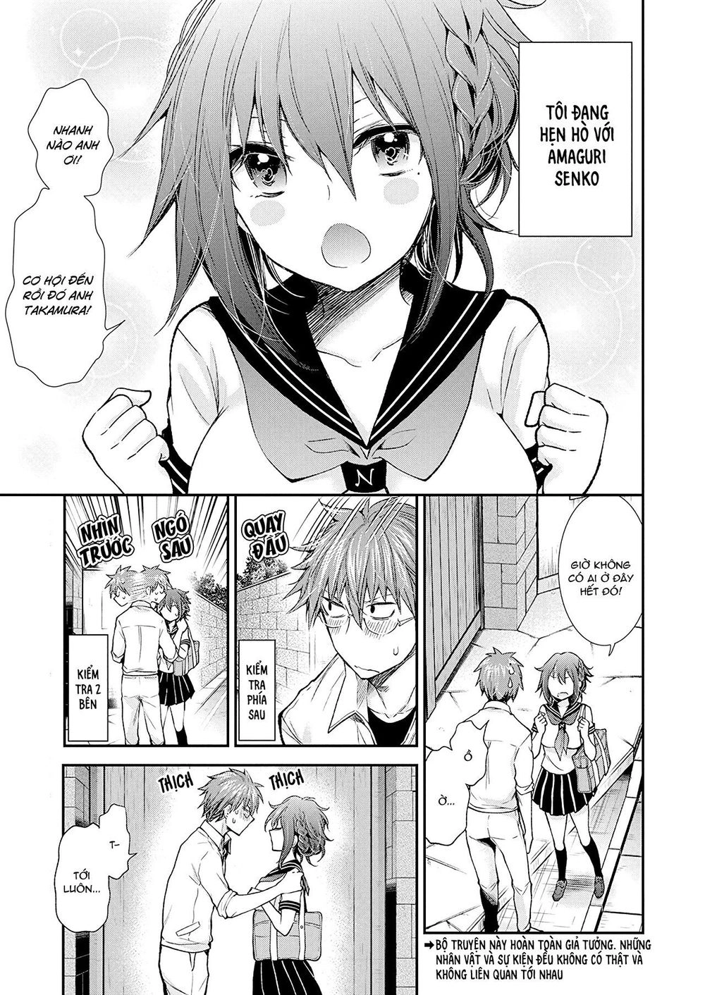 Henjo - Hen Na Joshi Kousei Amaguri Chiko Chapter 95 - 3