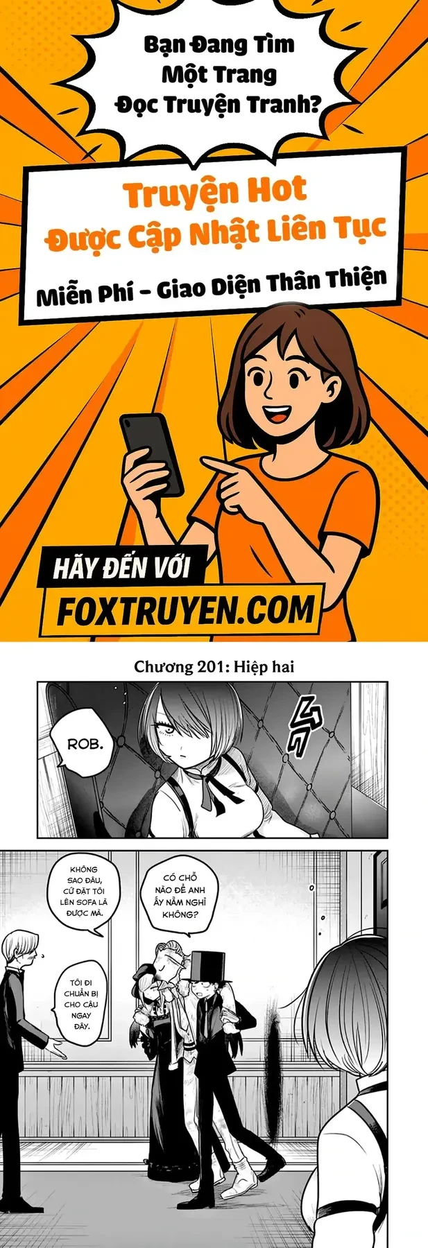 Shinigami Bocchan To Kuro Maid Chapter 201 - 1