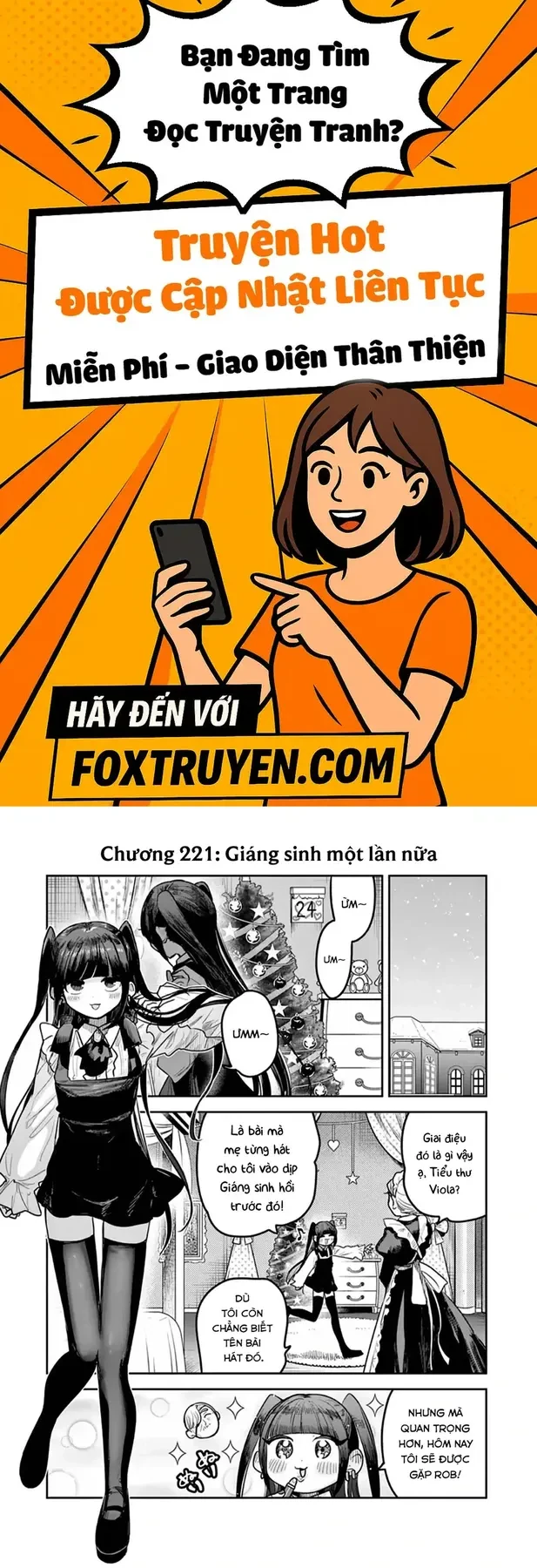 Shinigami Bocchan To Kuro Maid Chapter 221 - 1