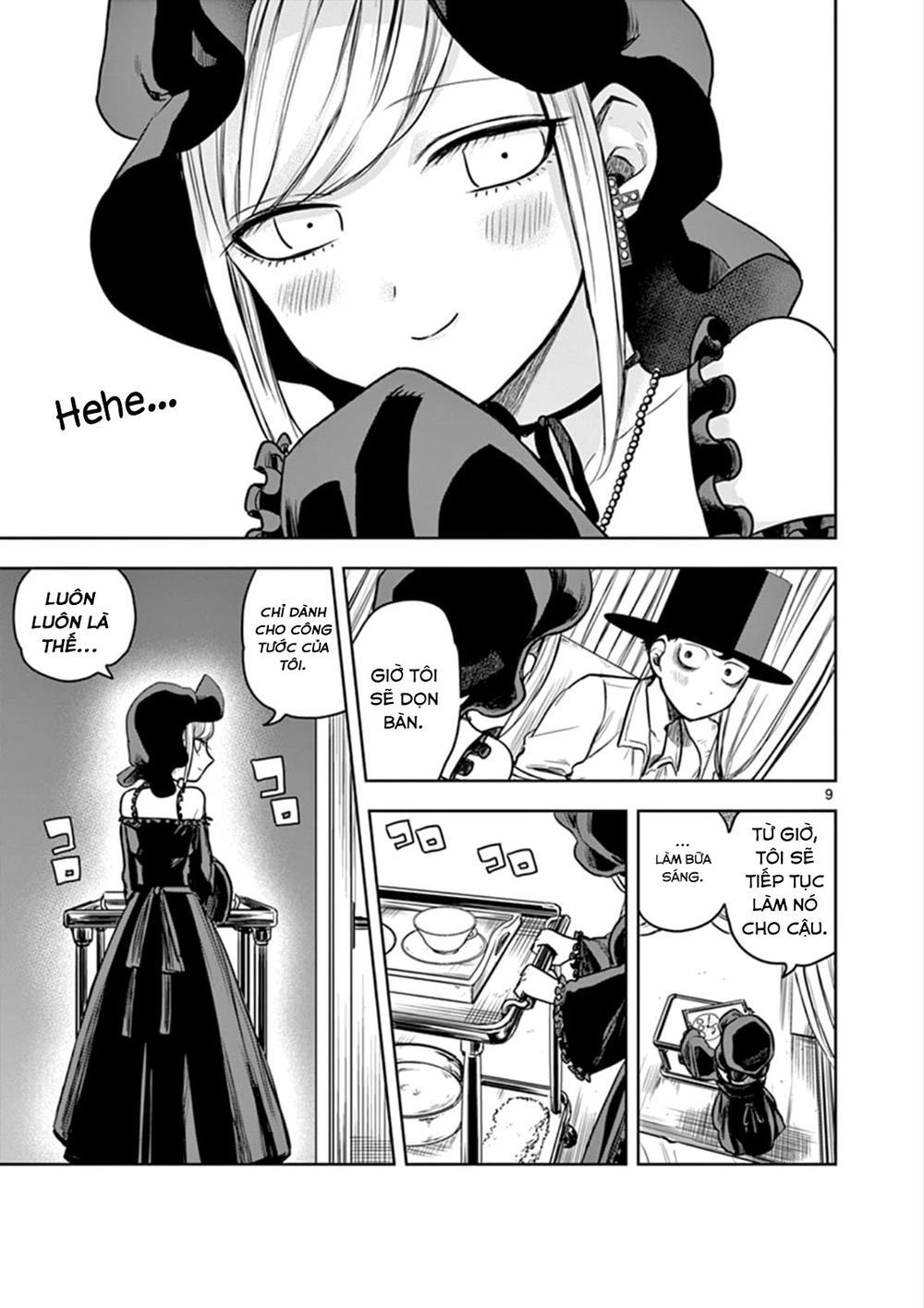 Shinigami Bocchan To Kuro Maid Chapter 7 - 9