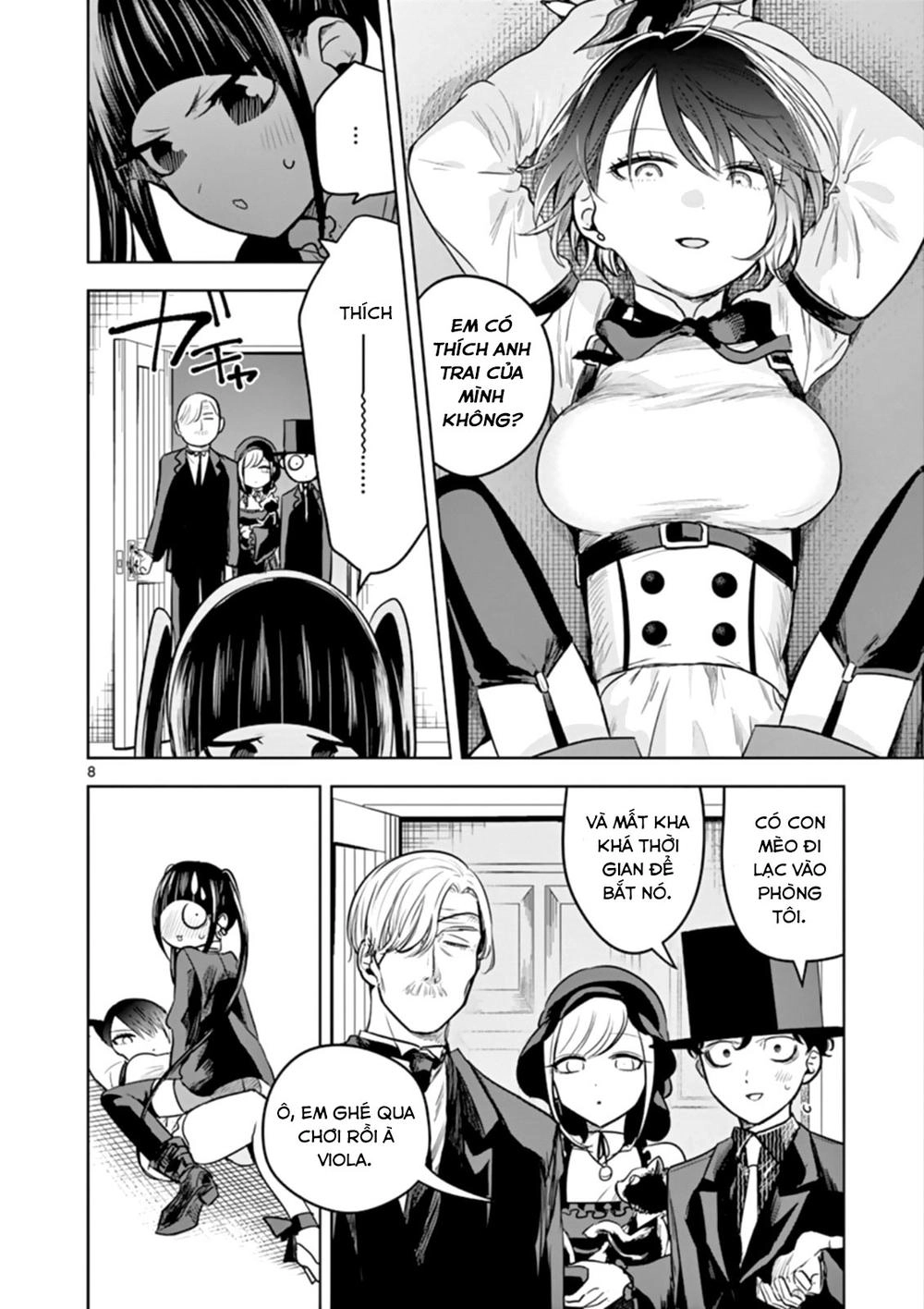 Shinigami Bocchan To Kuro Maid Chapter 48 - 8