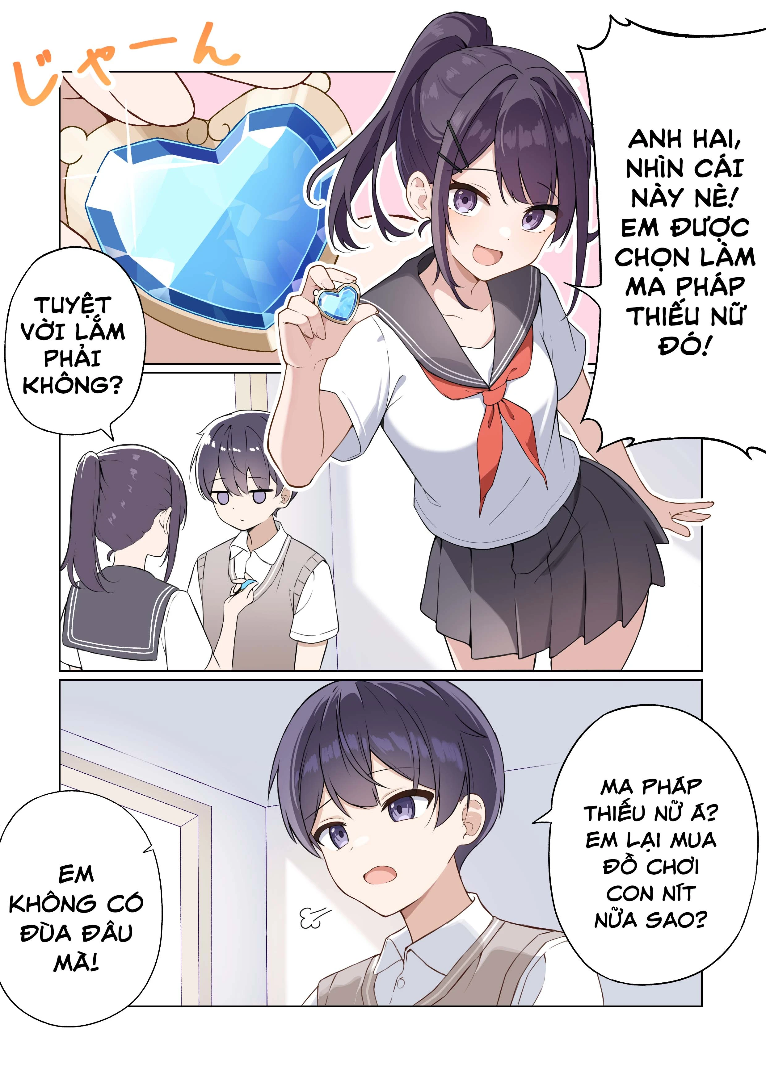 TS Mahou Shoujo ♥ Mazoka Chapter 1 - 3