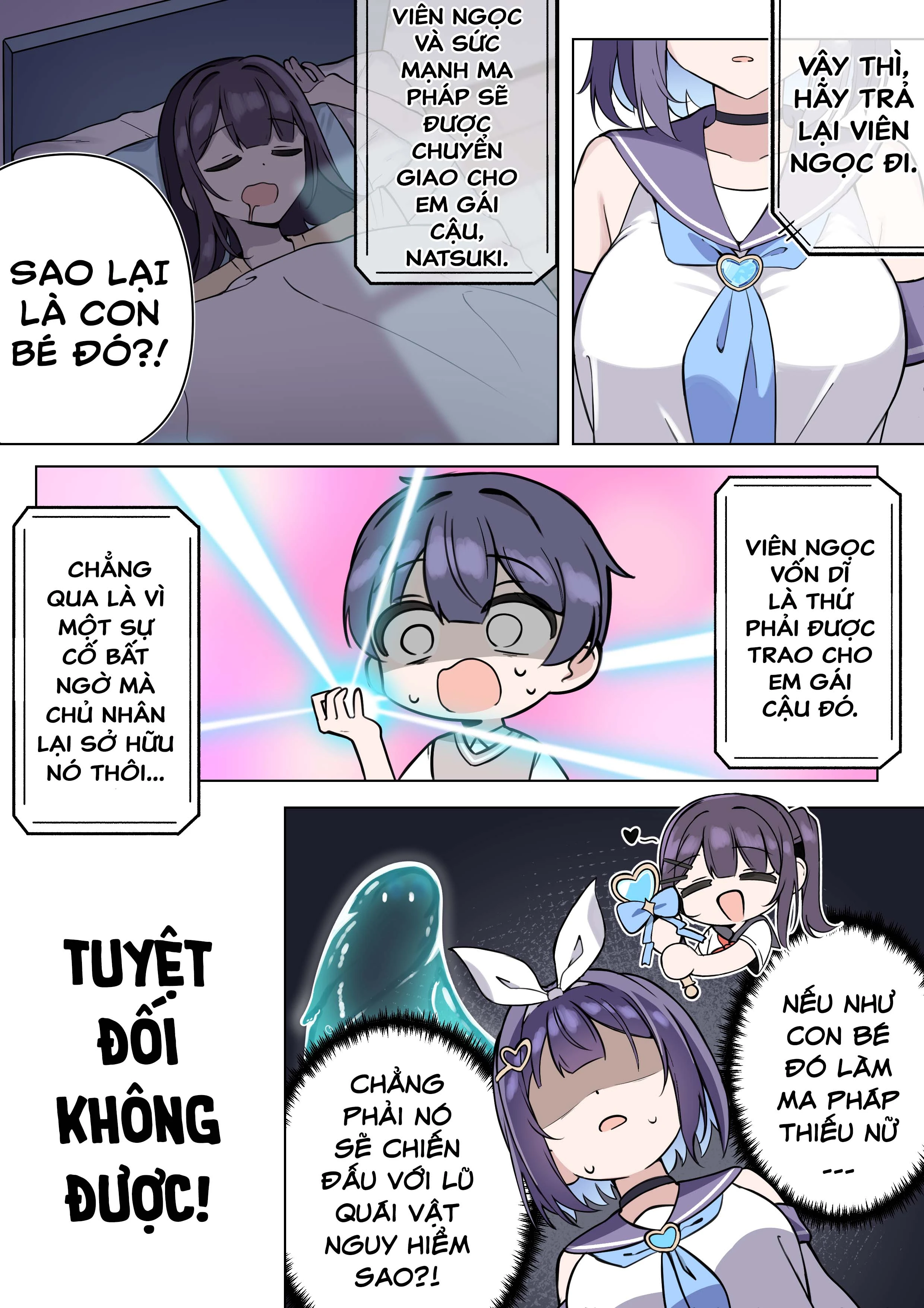 TS Mahou Shoujo ♥ Mazoka Chapter 3 - 4