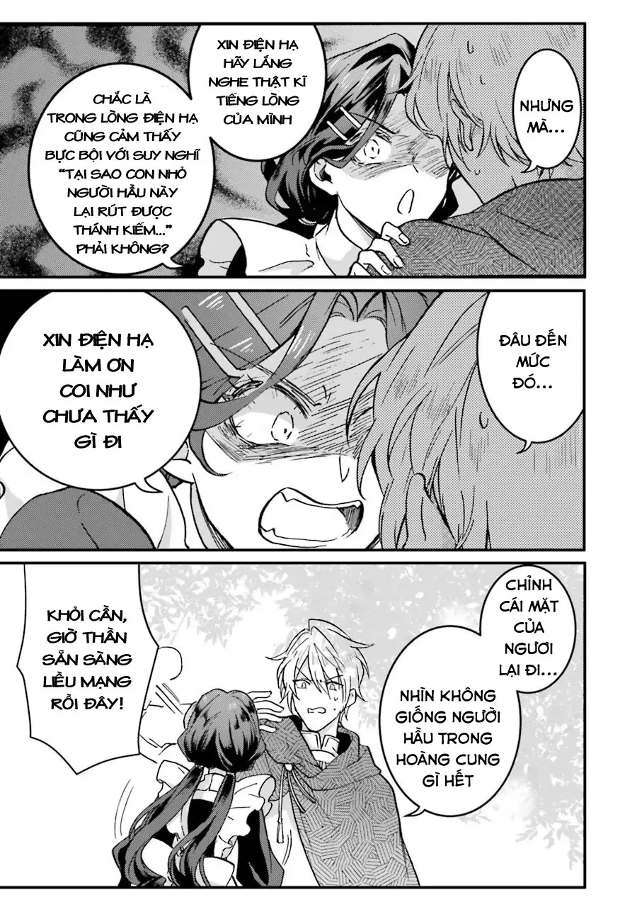 Là hầu gái, nhưng tôi lại vô tình rút được thánh kiếm! Chapter  1 - 33