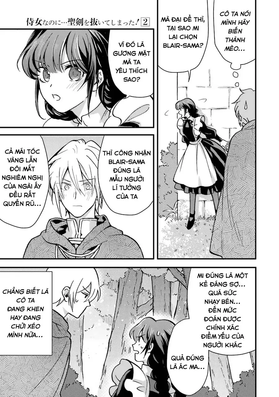 Là hầu gái, nhưng tôi lại vô tình rút được thánh kiếm! Chapter  7.1 - 11