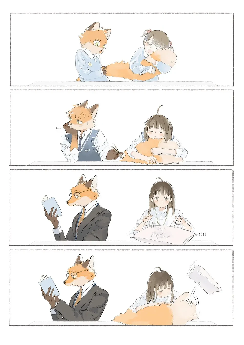 Daily life in a non human world Chapter  42 - 1