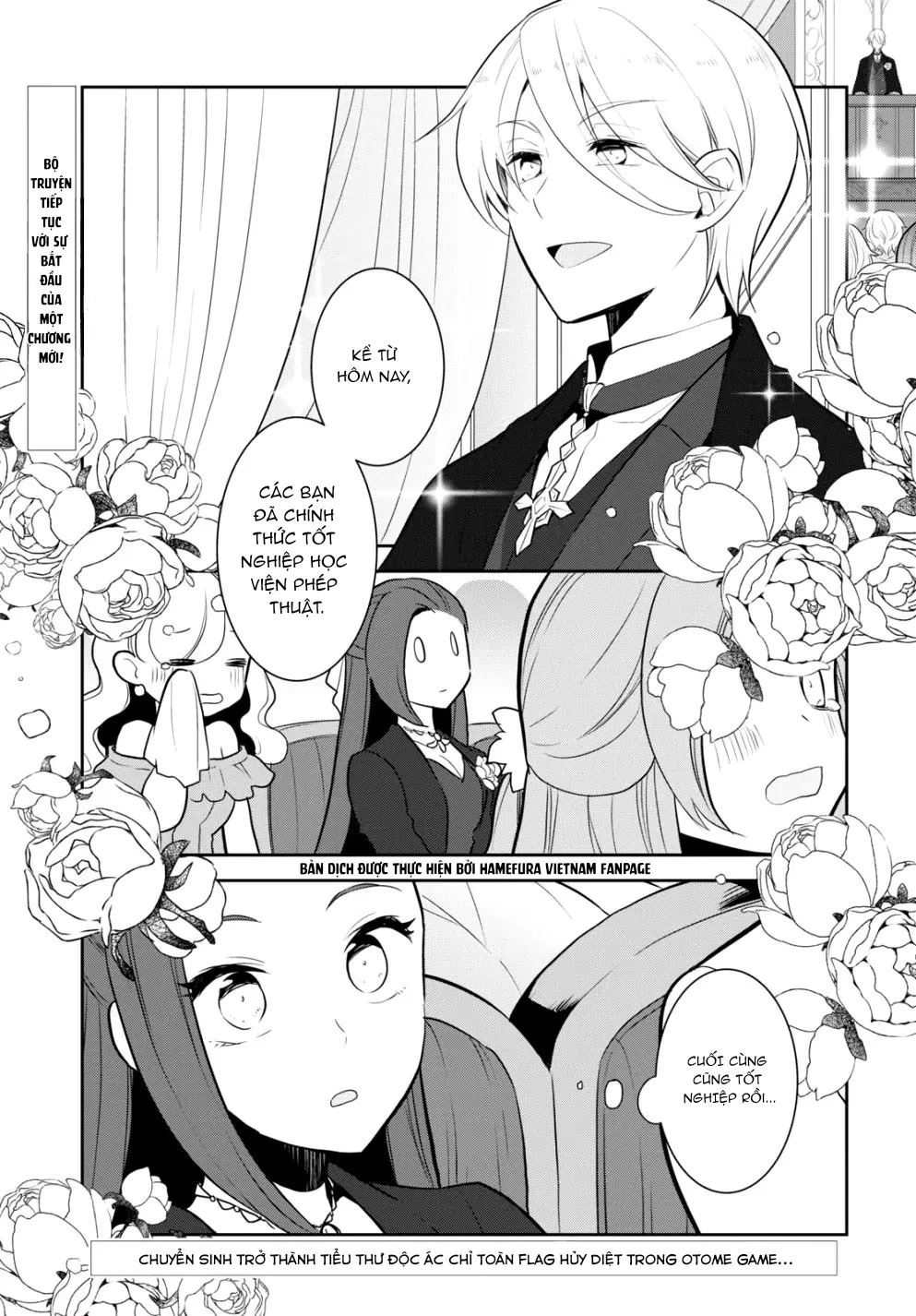 Chuyển sinh trở thành tiểu thư độc ác chỉ toàn Flag hủy diệt trong Otome game... Chapter  51 - 3
