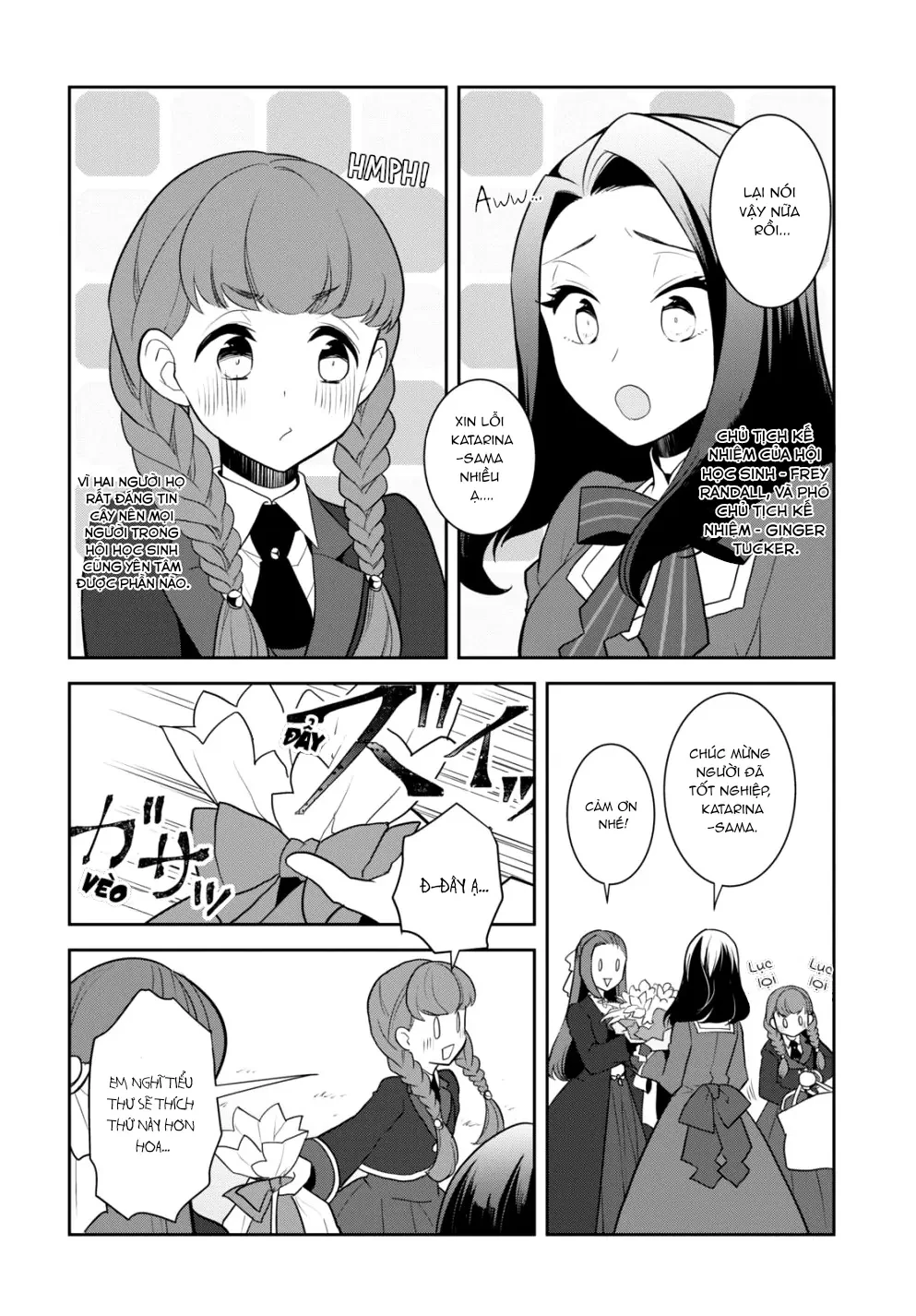 Chuyển sinh trở thành tiểu thư độc ác chỉ toàn Flag hủy diệt trong Otome game... Chapter  51 - 12