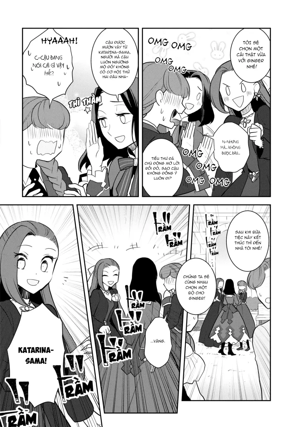 Chuyển sinh trở thành tiểu thư độc ác chỉ toàn Flag hủy diệt trong Otome game... Chapter  51 - 16