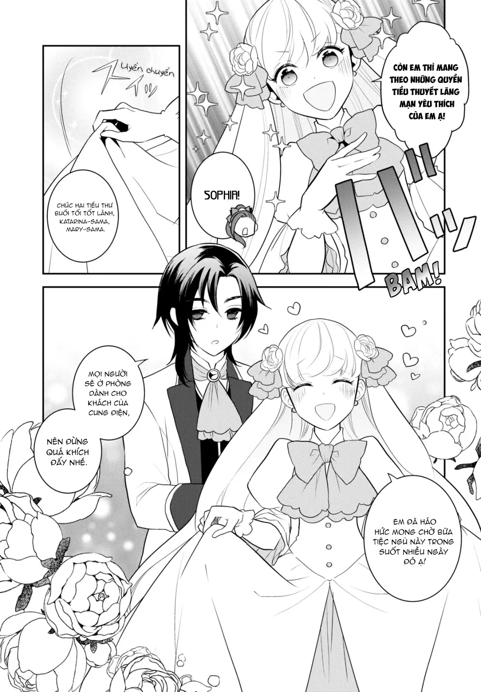 Chuyển sinh trở thành tiểu thư độc ác chỉ toàn Flag hủy diệt trong Otome game... Chapter  52 - 9