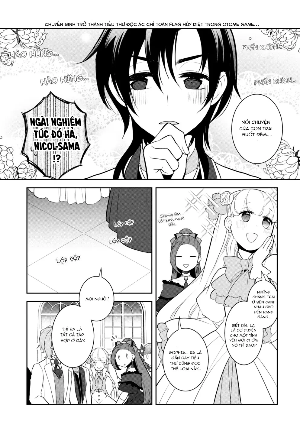 Chuyển sinh trở thành tiểu thư độc ác chỉ toàn Flag hủy diệt trong Otome game... Chapter  52 - 13