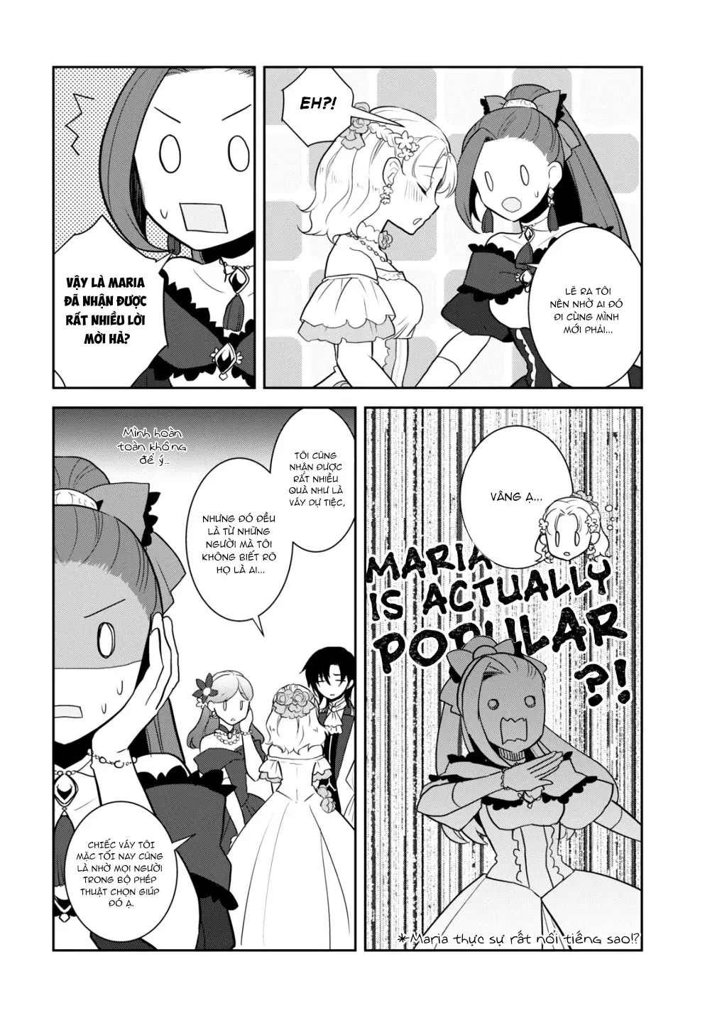 Chuyển sinh trở thành tiểu thư độc ác chỉ toàn Flag hủy diệt trong Otome game... Chapter  52 - 16