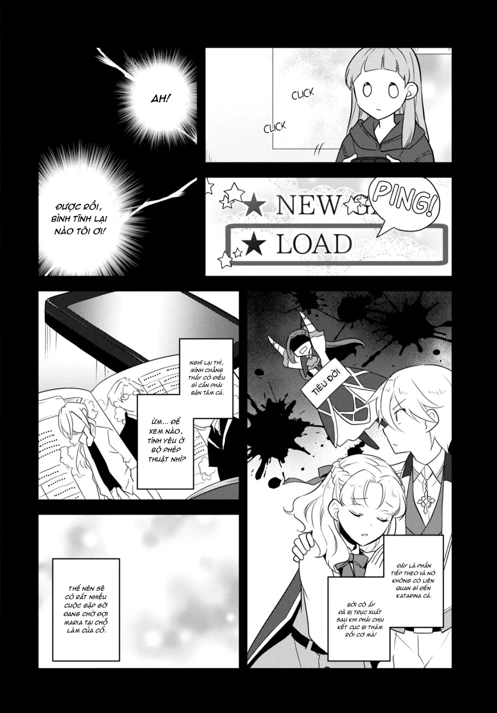 Chuyển sinh trở thành tiểu thư độc ác chỉ toàn Flag hủy diệt trong Otome game... Chapter  55 - 6